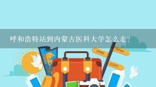 呼和浩特站到内蒙古医科大学怎么走？