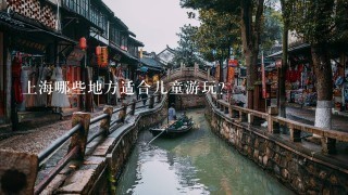 上海哪些地方适合儿童游玩？