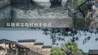 双墩镇北苑村拆不拆迁