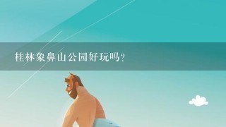 桂林象鼻山公园好玩吗？