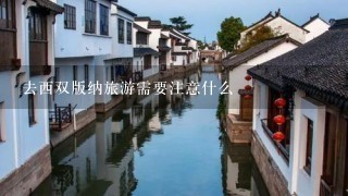 去西双版纳旅游需要注意什么