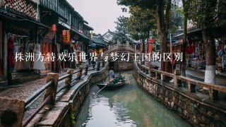 株洲方特欢乐世界与梦幻王国的区别